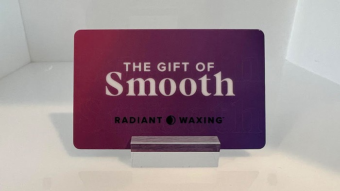 Share your Radiance this holiday season with the gift of smooth from Radiant Waxing!